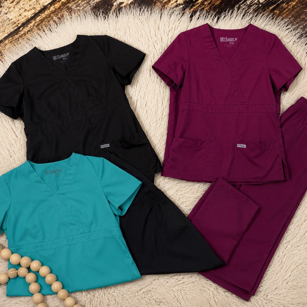 Grey's anatomy scrubs sets xxs petite